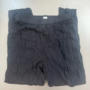 Hollister Black Elastic Waist Pants - Size Small